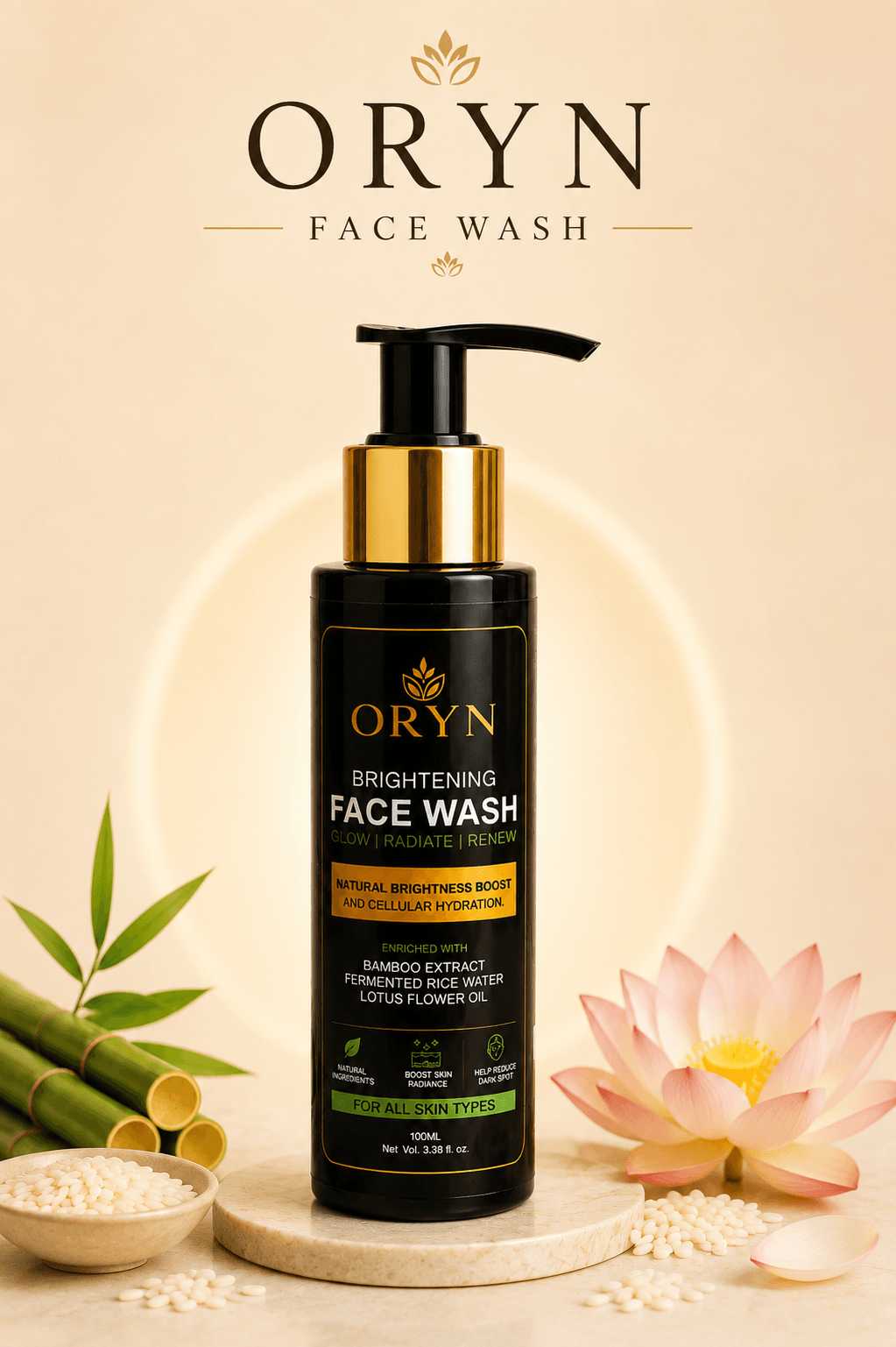 ORYN Brightening Face Wash