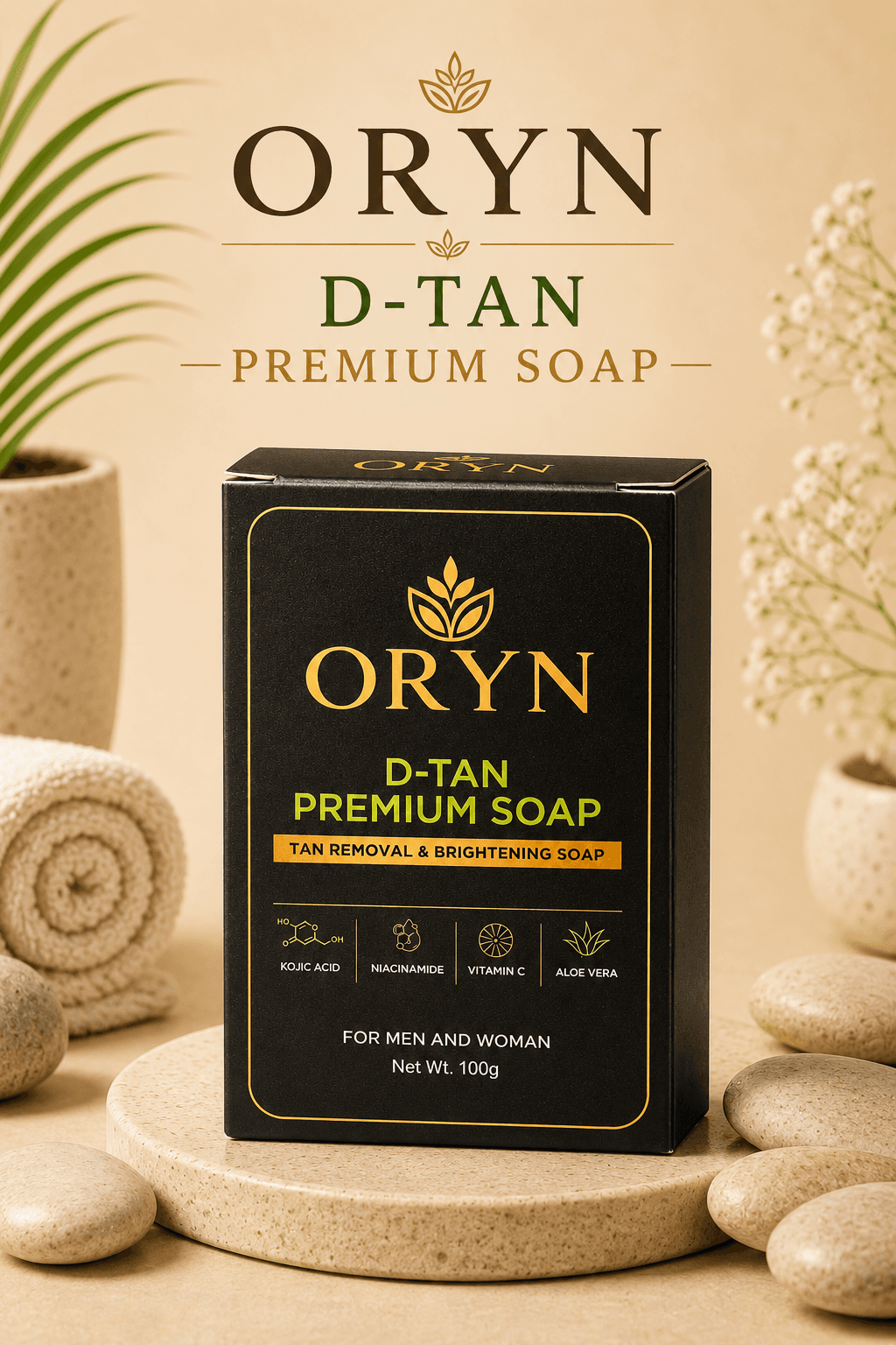 ORYN D-TAN Premium Soap