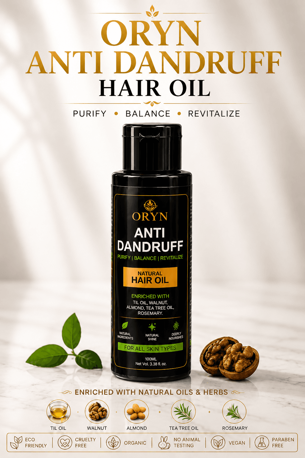 ORYN Anti Dandruff Hair Oil