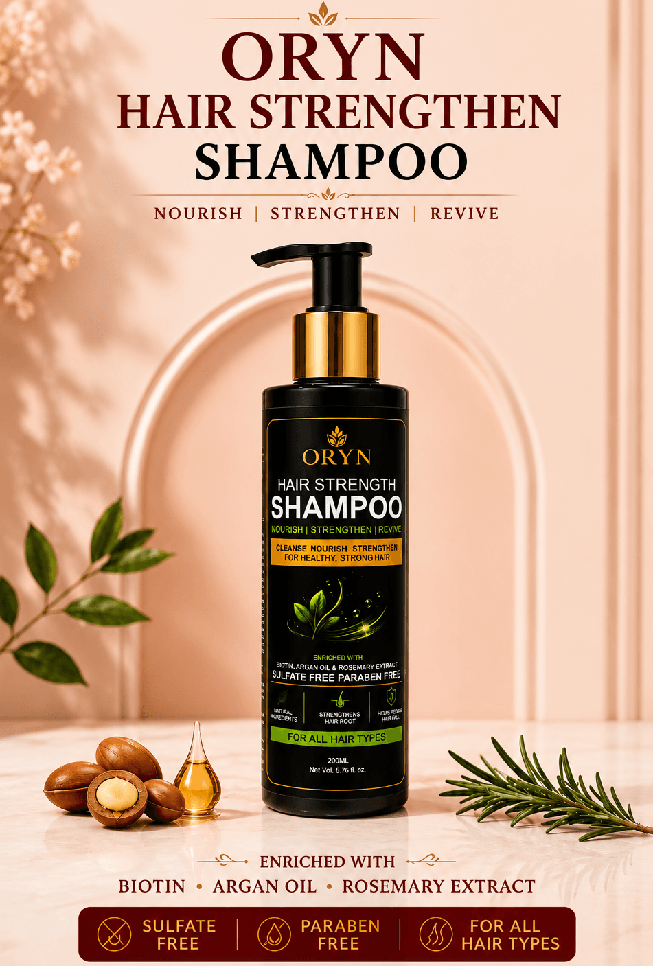 ORYN Hair Strengthen Shampoo