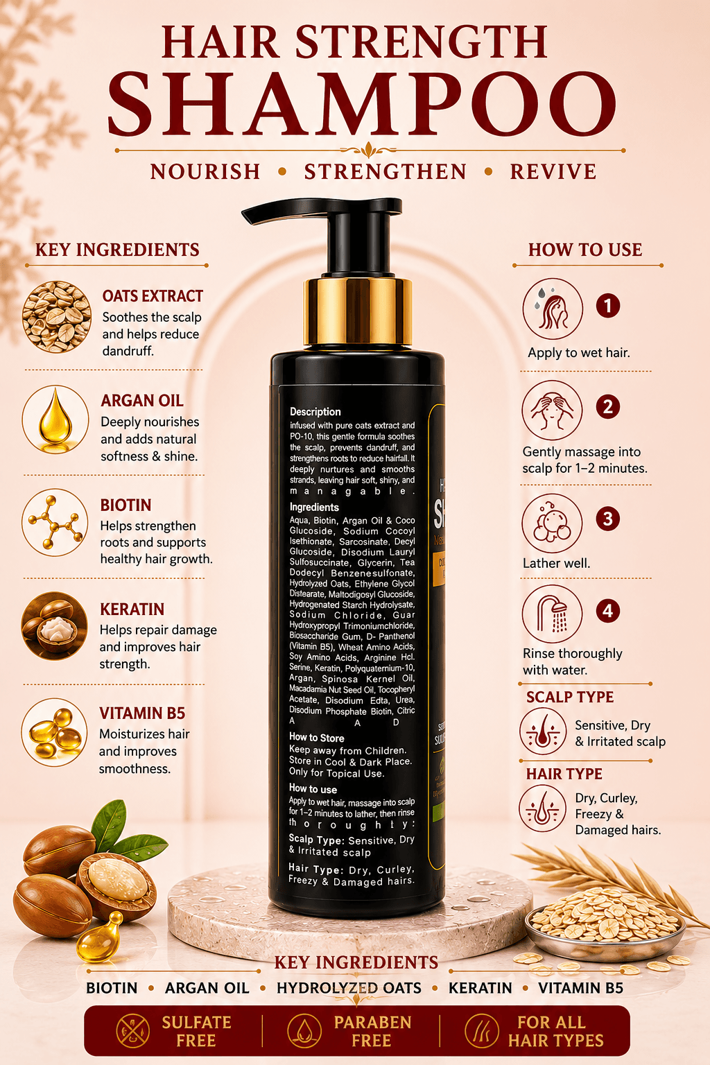 ORYN Hair Strengthen Shampoo — image 2 of 3